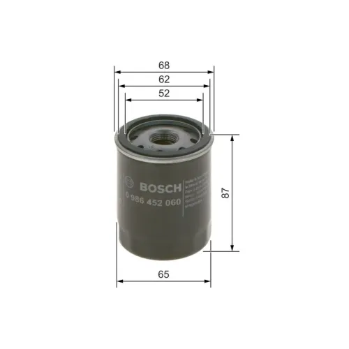 Olajszűrő - BOSCH (0986452060)