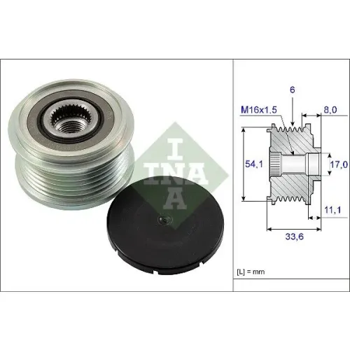 Generátor Szabadonfutó - Schaeffler INA (535005910)