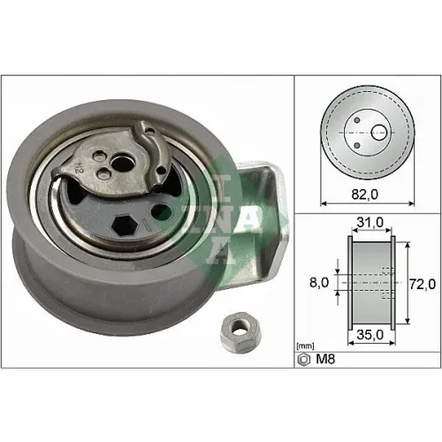 Feszítő, Fogasszíj - Schaeffler INA (531043620)