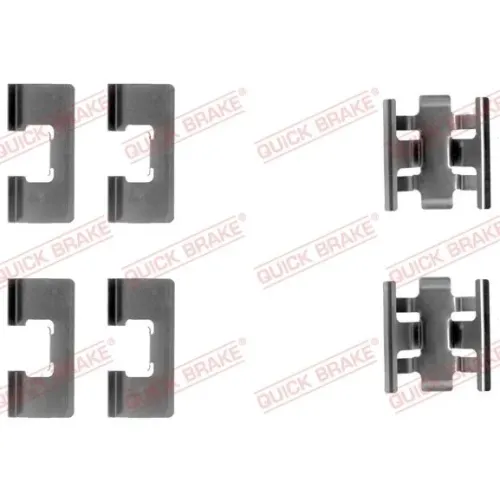 Fekbetét Szer. Szett Honda T. Accord/Civic/Crx 85-01 - QUICK BRAKE (QB109-1091)