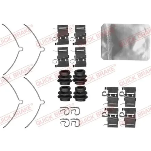 Fekbetét Szer. Szett Toyota P. Rav 4 2,0-2,2D 12- - QUICK BRAKE (QB109-0001)