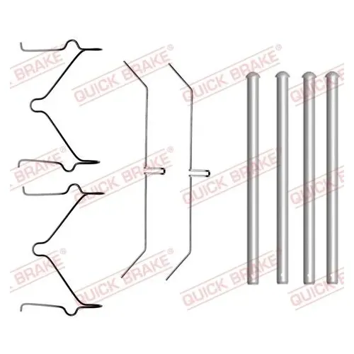 Fekbetét Szer. Szett Toyota P. Land Cruiser 4,2Td/4,7 98-07 - QUICK BRAKE (QB109-1701)
