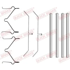 Fekbetét Szer. Szett Toyota P. Land Cruiser 4,2Td/4,7 98-07 - QUICK BRAKE (QB109-1701)