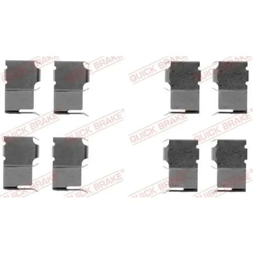 Fekbetét Szer. Szett Ford P. Econovan 86-92 - QUICK BRAKE (QB109-1063)