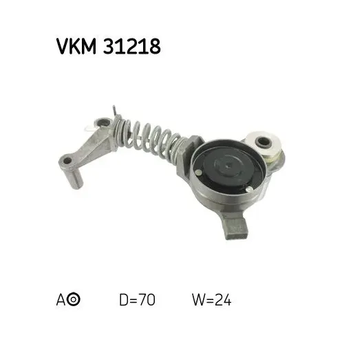Feszítőgörgő, Hosszbordás Szíj - SKF (VKM31218)