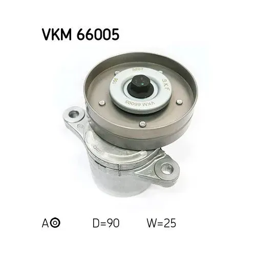 Feszítőgörgő, Hosszbordás Szíj - SKF (VKM66005)
