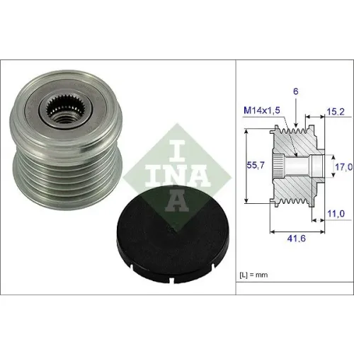 Generátor Szabadonfutó - Schaeffler INA (535002410)
