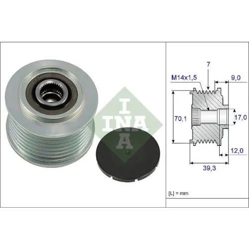 Generátor Szabadonfutó - Schaeffler INA (535021410)