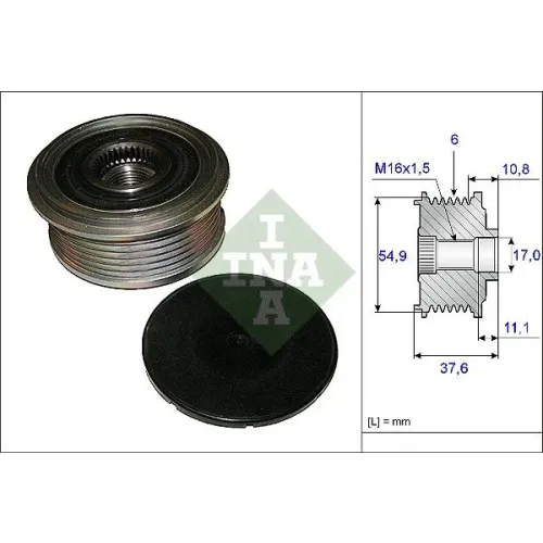 Generátor Szabadonfutó - Schaeffler INA (535012310)