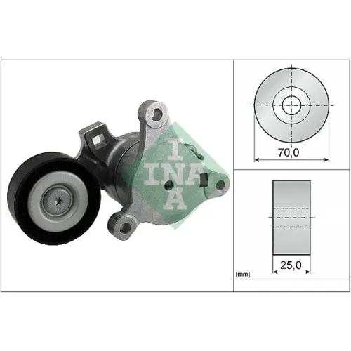 Feszítőkar, Hosszbordás Szíj - Schaeffler INA (534036210)
