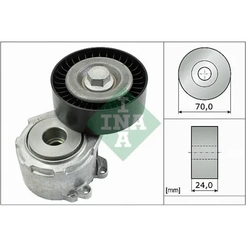 Feszítőkar, Hosszbordás Szíj - Schaeffler INA (534011020)