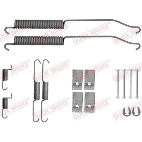 Fékpofa Rúgó Nissan Np300 Navara 2,5-3,0 Dci 4Wd 05- - QUICK BRAKE (QB105-0036)