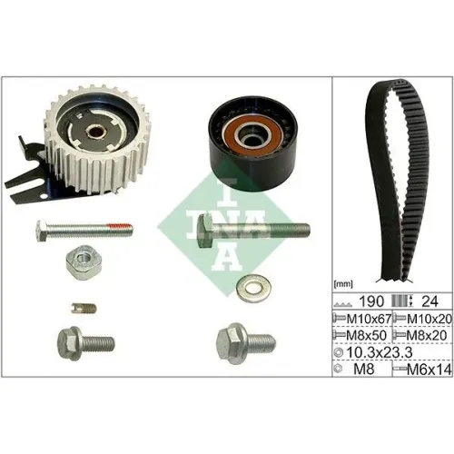 Fogasszíj Készlet - Schaeffler INA (530062410)