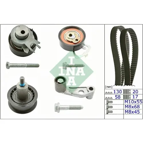 Fogasszíj Készlet - Schaeffler INA (530008910)