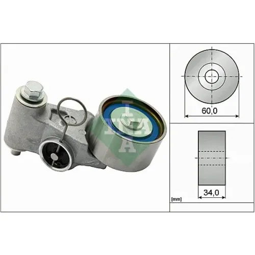 Feszítő, Fogasszíj - Schaeffler INA (531065520)