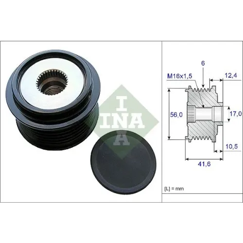 Generátor Szabadonfutó - Schaeffler INA (535021010)