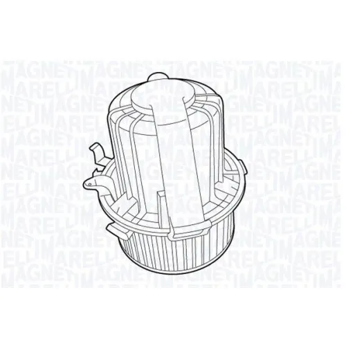 Utastér Ventillátor - MAGNETI MARELLI (MTE710AX)