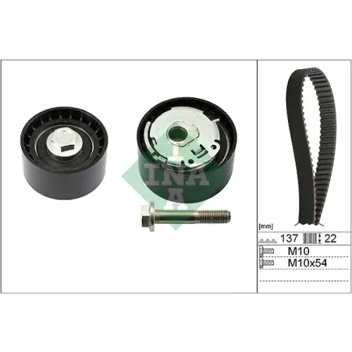 Fogasszíj Készlet - Schaeffler INA (530053610)