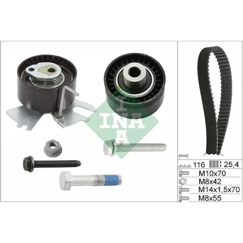 Fogasszíj Készlet - Schaeffler INA (530055810)