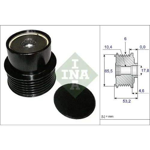 Generátor Szabadonfutó - Schaeffler INA (535019510)
