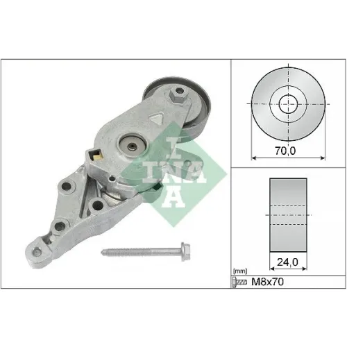 Feszítőkar, Hosszbordás Szíj - Schaeffler INA (534014030)