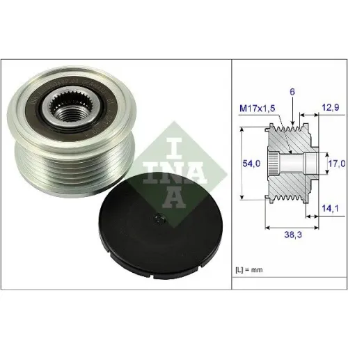 Generátor Szabadonfutó - Schaeffler INA (535026410)