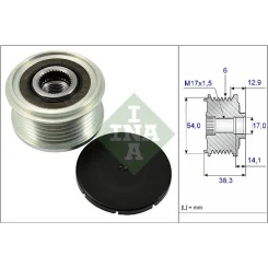 Generátor Szabadonfutó - Schaeffler INA (535026410)