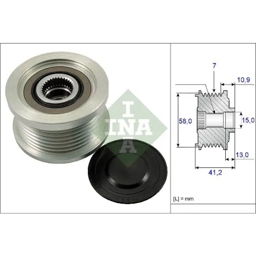 Generátor Szabadonfutó - Schaeffler INA (535017310)