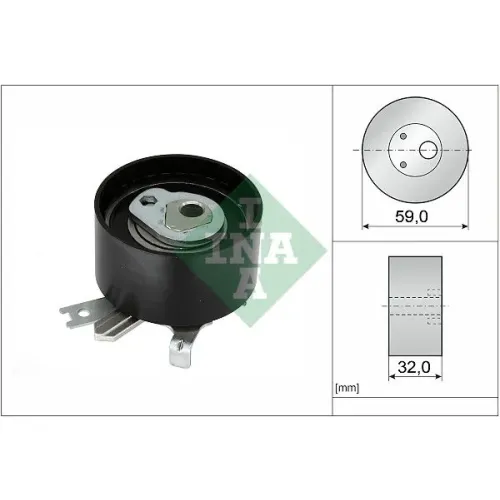 Feszítő, Fogasszíj - Schaeffler INA (531090610)