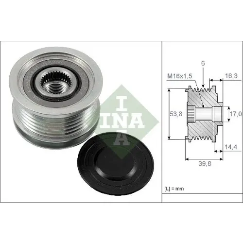 Generátor Szabadonfutó - Schaeffler INA (535017010)