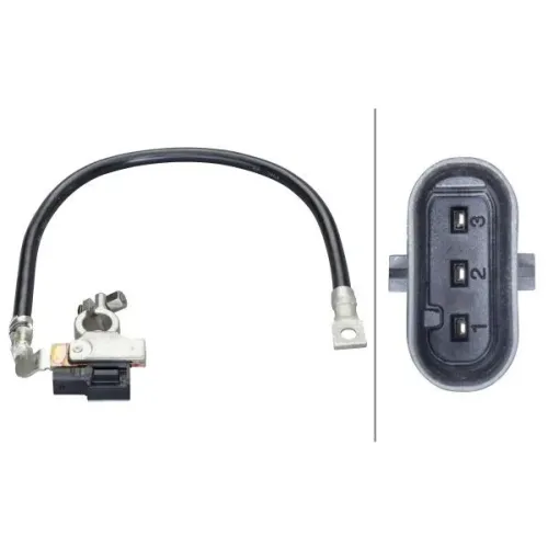 Érzékelő, Akkumulátor Management - HELLA (6PK010562-941)