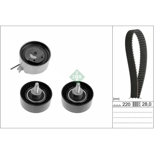 Fogasszíj Készlet - Schaeffler INA (530045610)