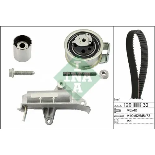 Fogasszíj Készlet - Schaeffler INA (530017710)