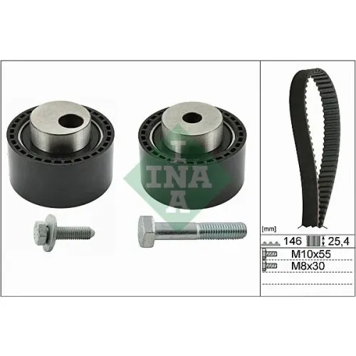 Fogasszíj Készlet - Schaeffler INA (530023410)