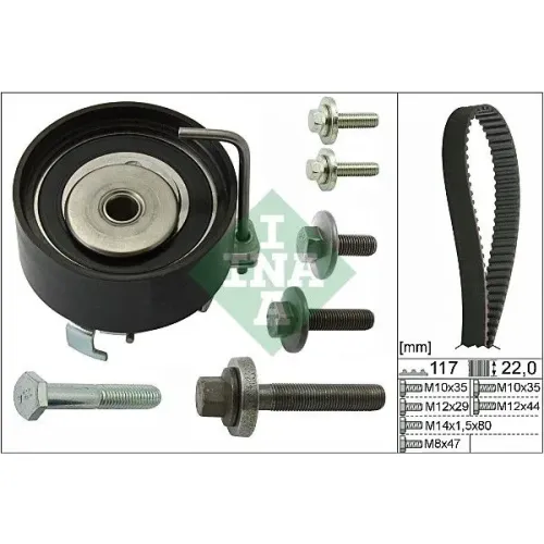 Fogasszíj Készlet - Schaeffler INA (530049510)