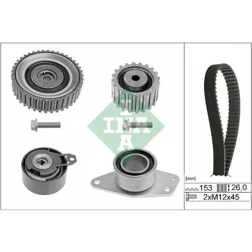 Fogasszíj Készlet - Schaeffler INA (530019410)