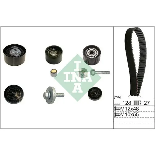 Fogasszíj Készlet - Schaeffler INA (530063710)