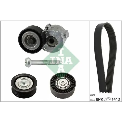 Hosszbordás Szíj Készlet - Schaeffler INA (529030410)