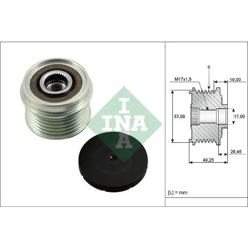 Generátor Szabadonfutó - Schaeffler INA (535023310)
