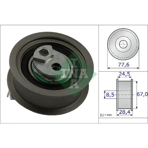 Feszítő, Fogasszíj - Schaeffler INA (531085110)