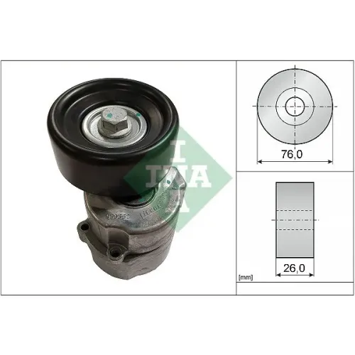 Feszítőkar, Hosszbordás Szíj - Schaeffler INA (534013530)