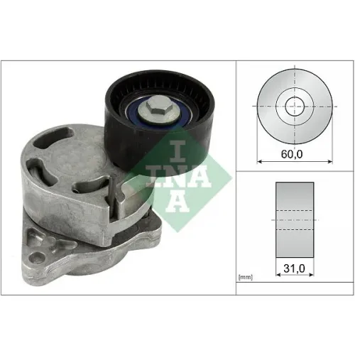 Feszítőkar, Hosszbordás Szíj - Schaeffler INA (534031710)
