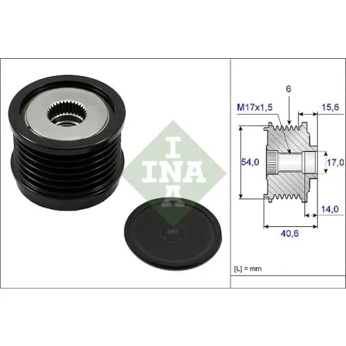 Generátor Szabadonfutó - Schaeffler INA (535023010)