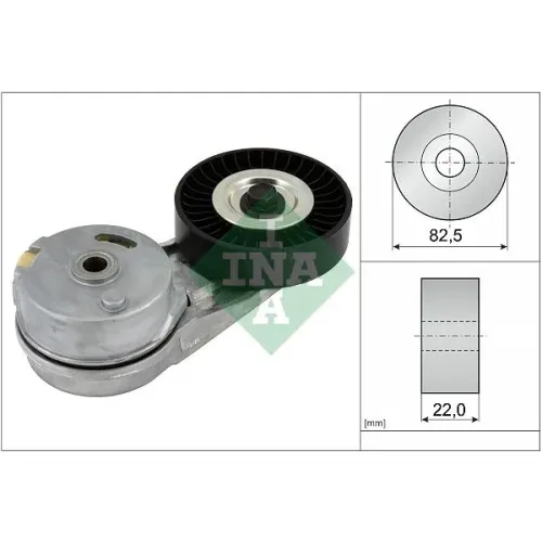 Feszítőkar, Hosszbordás Szíj - Schaeffler INA (534012430)