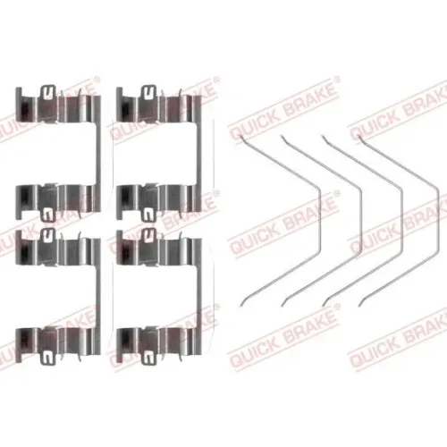 Fekbetét Szer. Szett Kia P. Sorento 15- - QUICK BRAKE (QB109-0016)