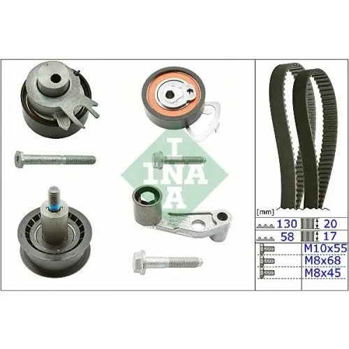 Fogasszíj Készlet - Schaeffler INA (530036010)