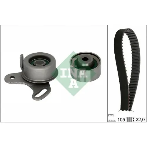 Fogasszíj Készlet - Schaeffler INA (530042710)
