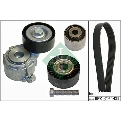 Hosszbordás Szíj Készlet - Schaeffler INA (529010710)