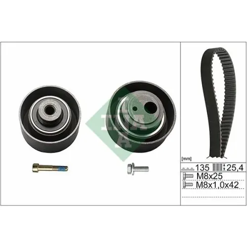 Fogasszíj Készlet - Schaeffler INA (530005510)