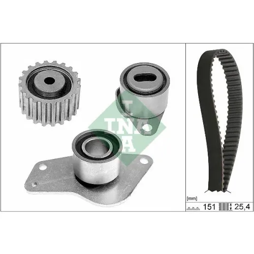 Fogasszíj Készlet - Schaeffler INA (530018510)